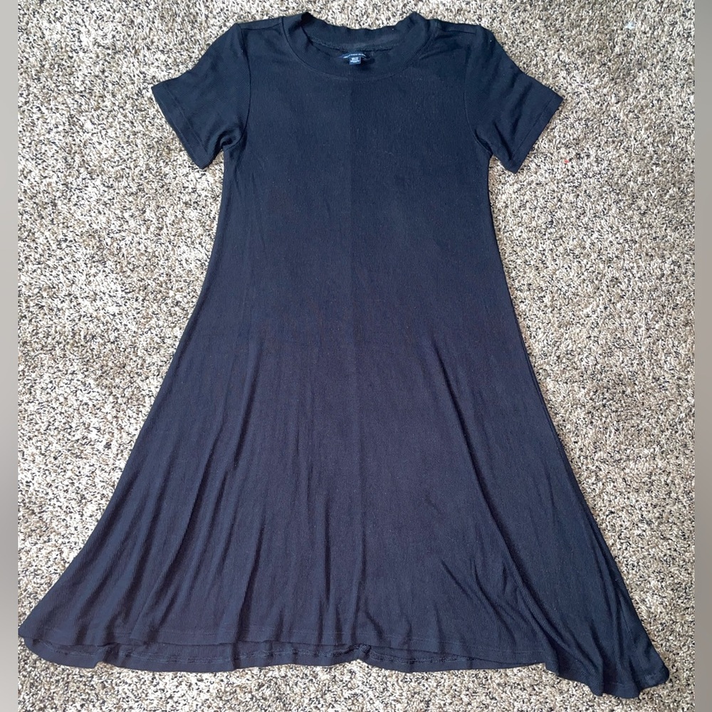 Black flowy dress